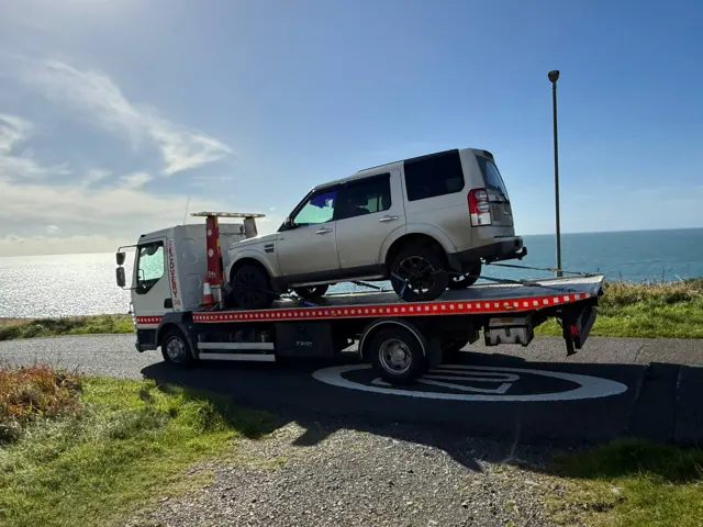 Land Rover Discovery transport