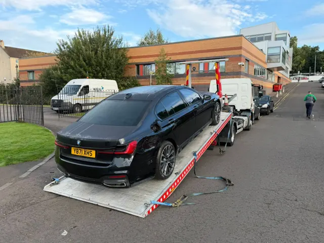 Mercedes-Benz vehicle transport