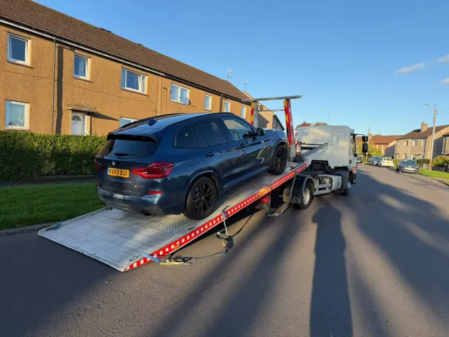 Range Rover transport