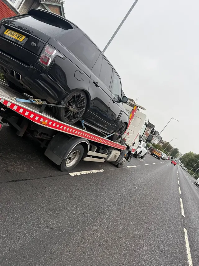 Van recovery and transport