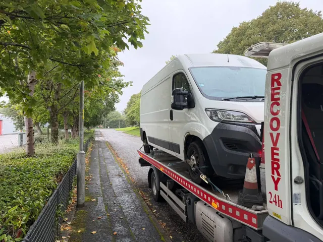 Van recovery and transport
