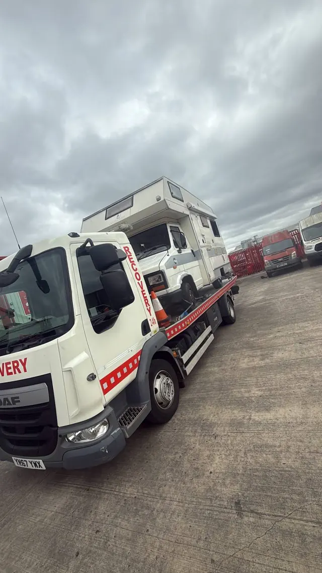 Van recovery and transport