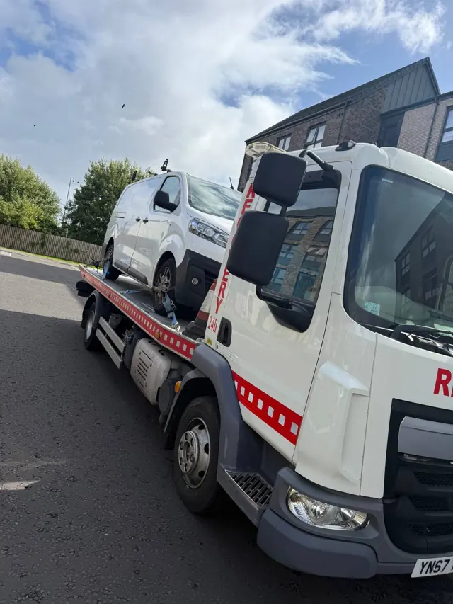 Van recovery and transport